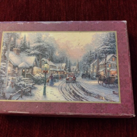 Kinkade  Playing Card 2 Deck Set VINTAGE - Picture 2 of 6
